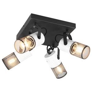 Потолочный светильник Trio Tosh Typ B, железо - черное / белое