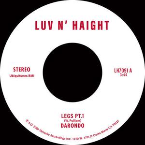 Сингл 7" Darondo: Legs Pt. 1 / Let My People Go