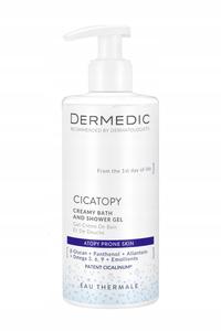 Кремовый гель для ванны и душа 300 мл снимает симптомы экземы Dermedic