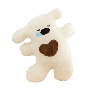 77 SEVEN DREAM Плюшевая кукла с милыми глазками-бусинками, счастливый щенок, высота 50 см