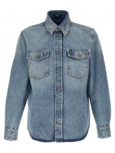 Рубашка «Медуза» VERSACE, голубой