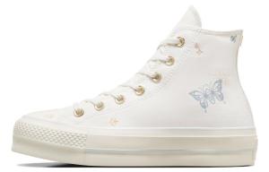 Chuck Taylor All Star женские высокие подъемные платформы «Tiny Tattoos» Converse