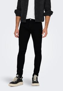 Джинсы Skinny Fit ONSWARP Only & Sons, черный деним