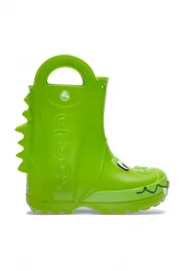 Резиновые сапоги для малышей toddler handly it duke Crocs, Crocs Green