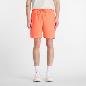 Шорты мужские короткие для бега New Balance, красный