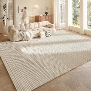 Budis Ковер 160х230 см для гостиной, водостойкий и нескользящий, кремовый, моющийся, устойчивый к пятнам, Fengxiang04