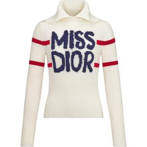 Свитер женский белый DIOR