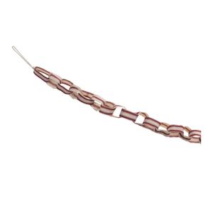 Гирлянда тканевая Melrose International, 2 штуки, кремовый / красный