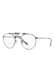 Очки в круглой оправе Ray-Ban, черный