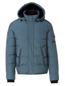 стеганая куртка синего цвета KOROSHI