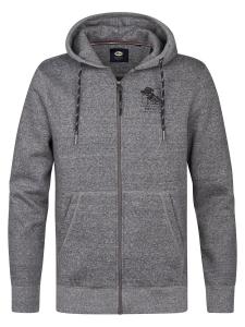 Толстовка с капюшоном на молнии Petrol Industries, антрацит