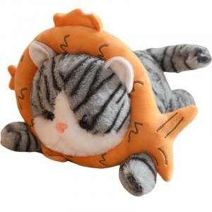 Мягкая и милая кукла для трансформации, плюшевая кукла, высота 30см/40см Mise, серый