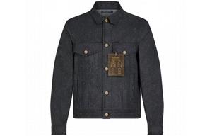 Куртка мужская Louis Vuitton джинсовая, черный