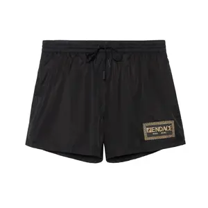 Плавки Fendace Logo Mid Length FENDI, черный