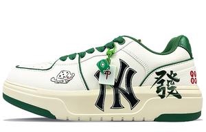 Кроссовки для скейтбординга Chunky Liner унисекс с низким верхом черного/зеленого цвета Mlb