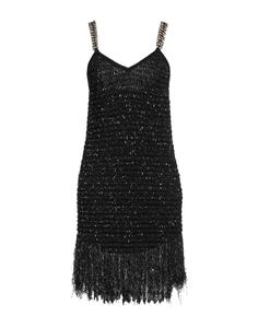 Мини-платье Balmain, черный