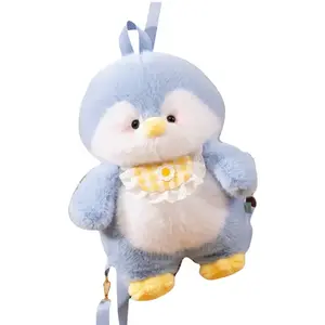 Плюшевая кукла пингвиненок 25см/45см высота Howard, синий