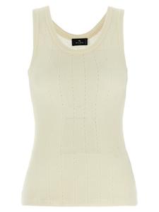 Перфорированный верх ETRO, белый