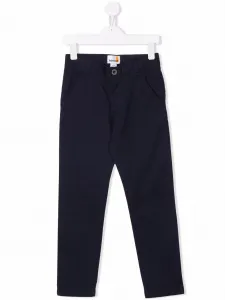 Узкие брюки средней посадки Timberland Kids, синий