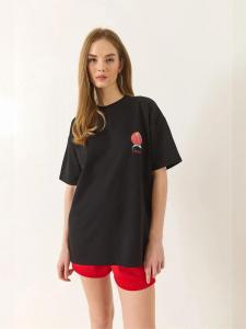 Bianco Lucci Футболка в черном цвете