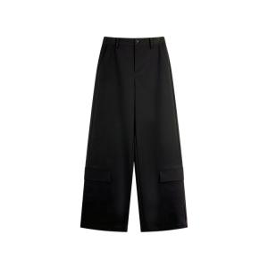 ELLE Повседневные брюки Women's Black Moderate Straight Fit