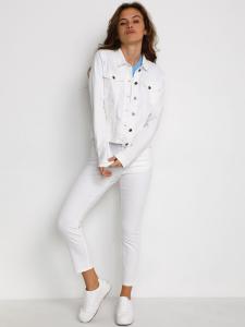 Джинсовая куртка KAFFE Zelina, Мел