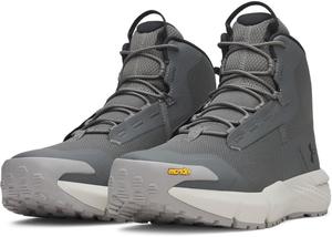 Мужские военные и тактические ботинки Under Armour Charged Valsetz Mid, белый/зеленый