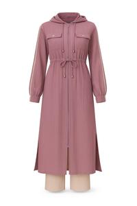 Брючный костюм MODAMIHRAM, экрю/темно-розовый