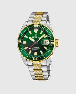 F20706/2 Мужские часы Originals Diver из разноцветной стали Festina, мультиколор