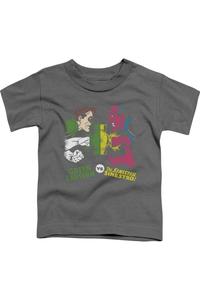 Футболка DC Comics Green Lantern против Синстро с коротким рукавом для детей Gildan