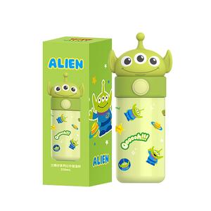 Disney Минималистичный стиль милые стеклянные стаканы изолированные стаканы нержавеющая сталь pink 350мл/400мл