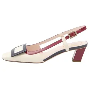 Туфли-лодочки с открытой пяткой и закрытой пряжкой Roger Vivier, Original Shoe Box Not Included