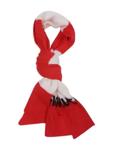 Шарф в полоску Fiorucci, красный