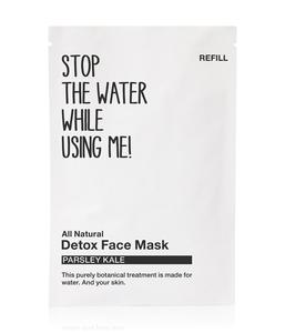 Медицинская маска Stop The Water While Using Me All Natural Parsley Kale Detox Face Mask Refill, 50 ml