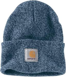 Carhartt мужская вязаная шапка с манжетой, Night Blue/Alpine Blue Marl