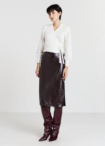 Кардиган Calliope CON NODO, Bianco Lana/White Denim