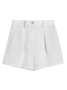 Brunello Cucinelli Kids твиловые шорты, белый