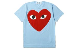 Comme Des Garcons Play Pastelle Красное Сердце Футболка CDG Play