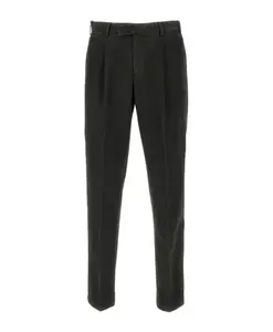 Прямые хлопчатобумажные брюки Pt01, зеленый