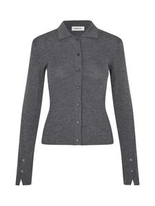 Вязаный кардиган modström Hiroki, Mottled Grey