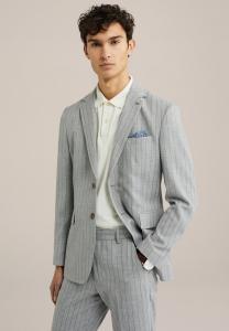 Пиджак-блейзер Suit jacket WE Fashion, серый