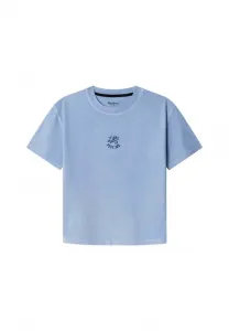 Футболка с принтом под камень Pepe Jeans, Sky Blue