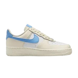 Кроссовки Nike Wmns Air Force 1 '07 Next Nature 'Pale Ivory University Blue', кремовый