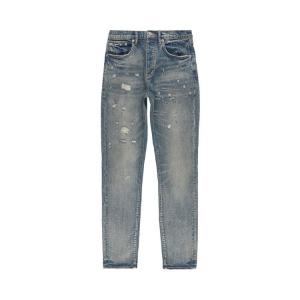 Брюки PURPLE BRAND P005 Straight, Mid Indigo Vintage Laser