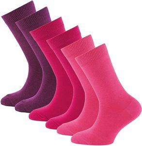 Обычные носки EWERS, баклажановый/розовый/темно-розовый