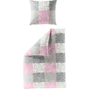 Постельное белье BIERBAUM «3092», хлопчатобумажная ткань, 100% хлопок, без глажки, цвет rose
