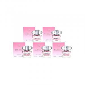 VERSACE Розовый кристалл алмаз пробный набор туалетная вода помело пион лотос испытайте удовольствие 5ml хэллоуин