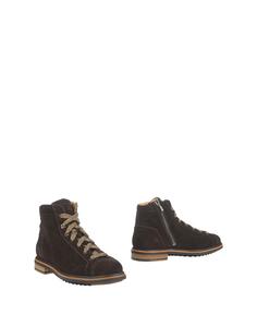 Ботильоны Santoni, темно-коричневый