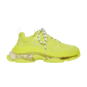 Кроссовки Balenciaga Triple S Sneaker 'Clear Sole - Fluo', желтый