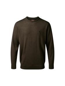 MCS Свитер 'MCMatt' в темно-коричневом цвете